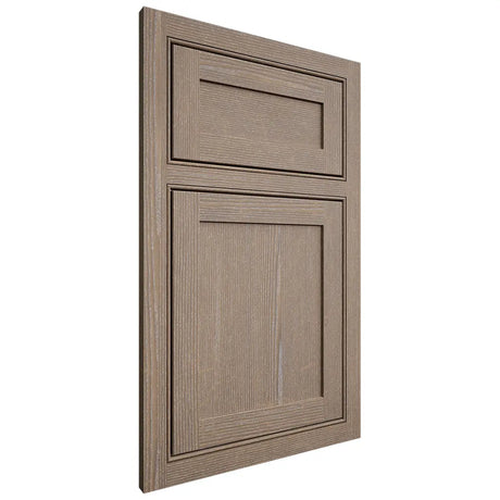 Shiloh Cabinetry Beaded Inset Malibu White Oak Quarter Sawn Almond Door