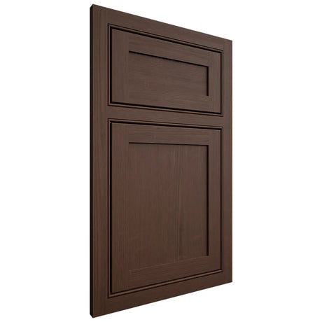 Shiloh Cabinetry Beaded Inset Malibu White Oak Quarter Sawn Braun Door