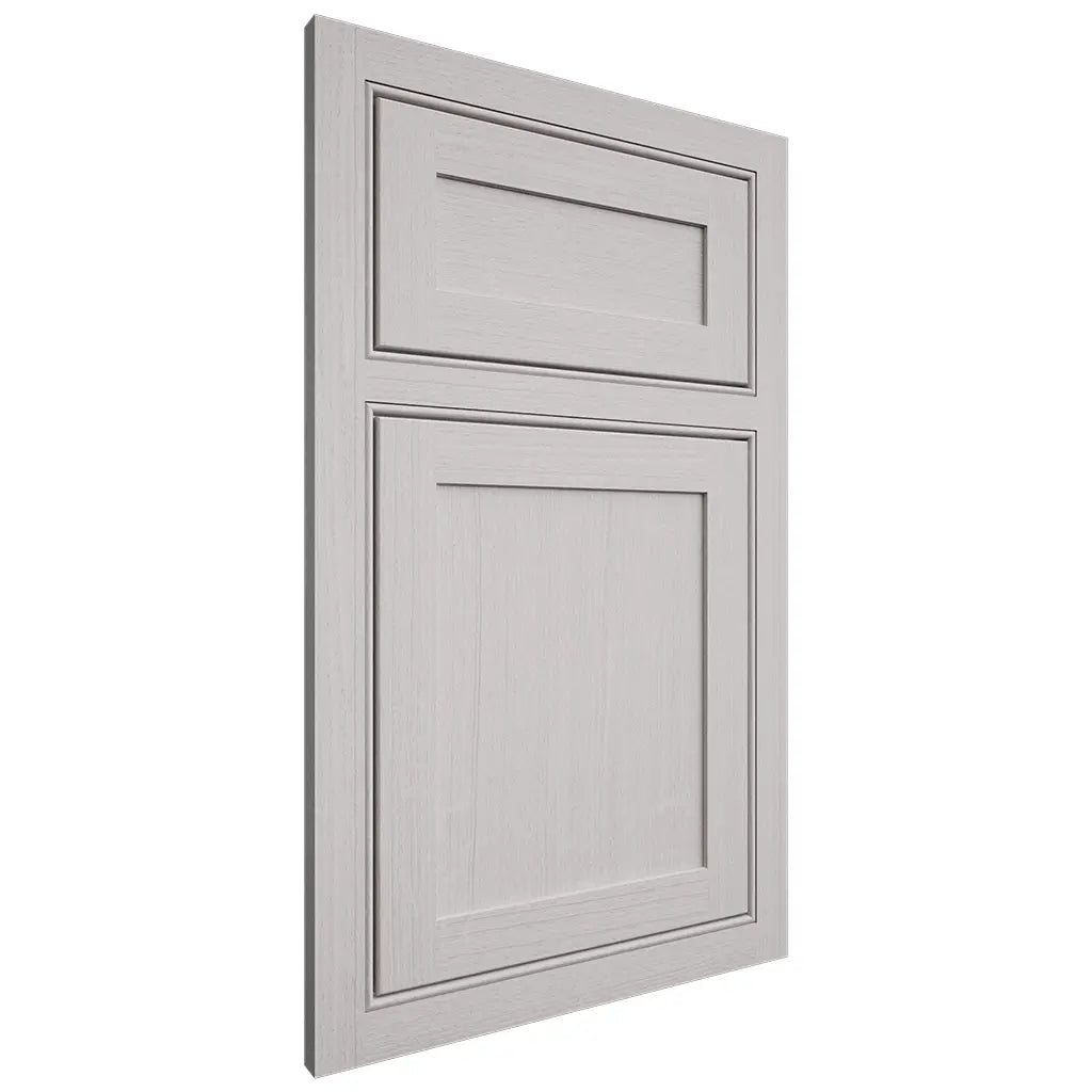 Shiloh Cabinetry Beaded Inset Malibu White Oak Quarter Sawn Cotton Door