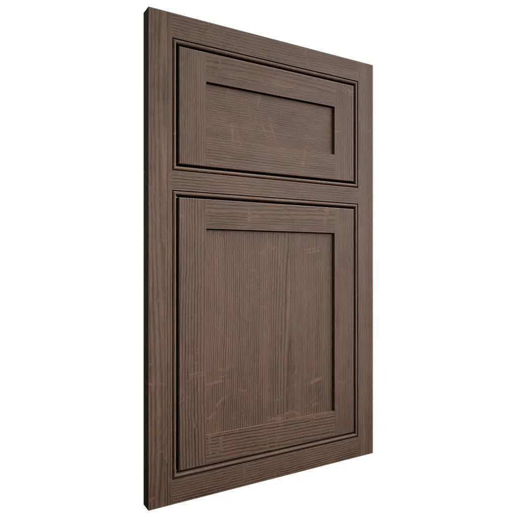 Shiloh Cabinetry Beaded Inset Malibu White Oak Quarter Sawn Mineral Door