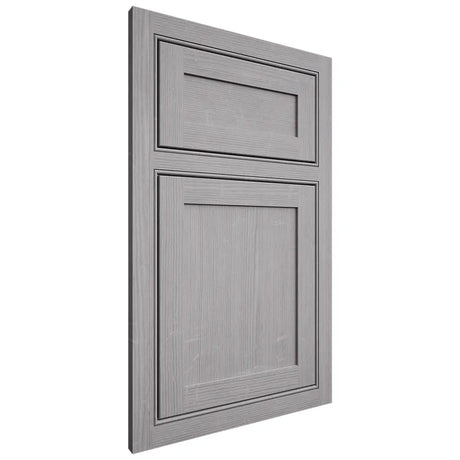 Shiloh Cabinetry Beaded Inset Malibu White Oak Quarter Sawn Stratus Door