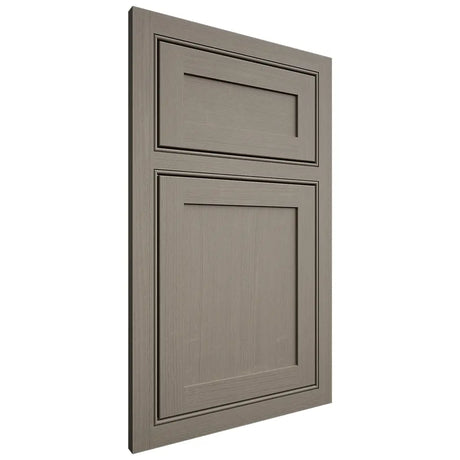 Shiloh Cabinetry Beaded Inset Malibu White Oak Quarter Sawn Thyme Door