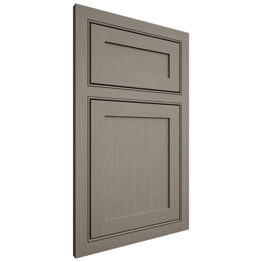 Shiloh Cabinetry Beaded Inset Malibu White Oak Quarter Sawn Thyme Door