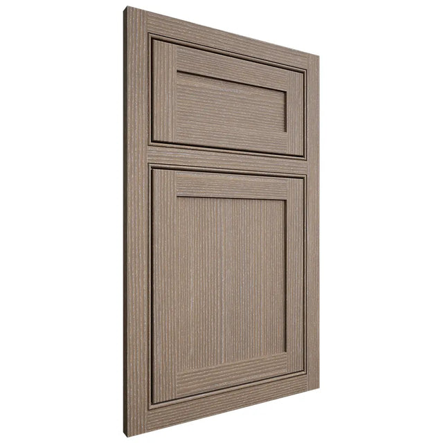 Shiloh Cabinetry Beaded Inset Malibu White Oak Rift Cut Almond Door