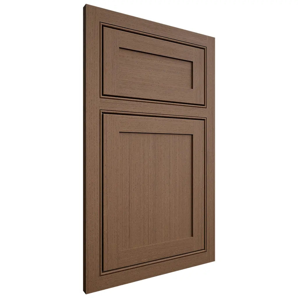 Shiloh Cabinetry Beaded Inset Malibu White Oak Rift Cut Autumn Door