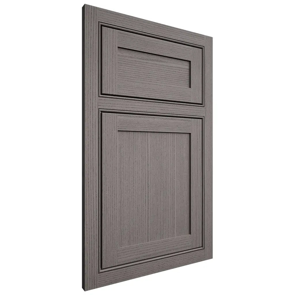 Shiloh Cabinetry Beaded Inset Malibu White Oak Rift Cut Flagstone Door