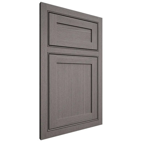 Shiloh Cabinetry Beaded Inset Malibu White Oak Rift Cut Flagstone Door