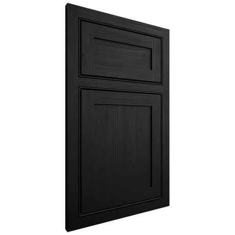 Shiloh Cabinetry Beaded Inset Malibu White Oak Rift Cut Ink Door