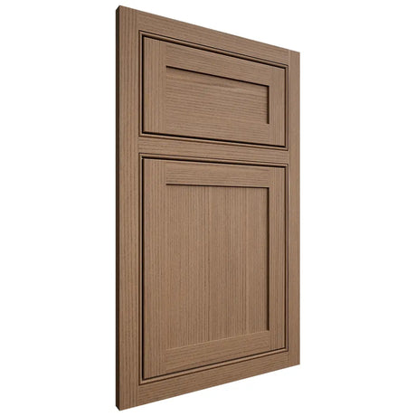 Shiloh Cabinetry Beaded Inset Malibu White Oak Rift Cut Medium Door