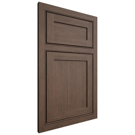 Shiloh Cabinetry Beaded Inset Malibu White Oak Rift Cut Mineral Door