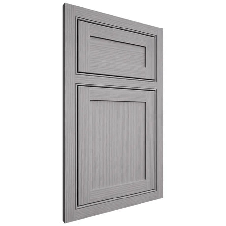 Shiloh Cabinetry Beaded Inset Malibu White Oak Rift Cut Stratus Door