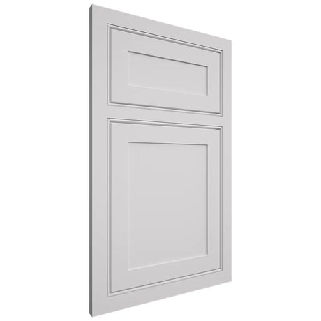 Shiloh Cabinetry Beaded Inset Malibu One Paintable Arctic Door