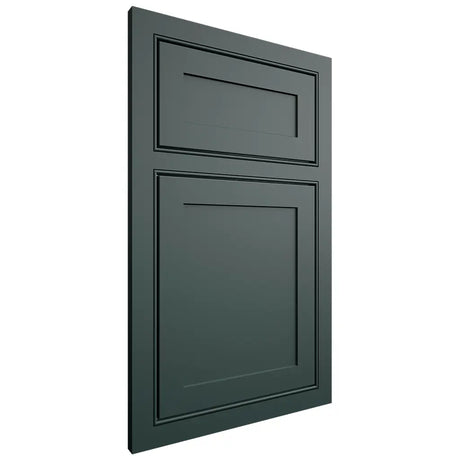 Shiloh Cabinetry Beaded Inset Malibu One Paintable Billiard Green Door
