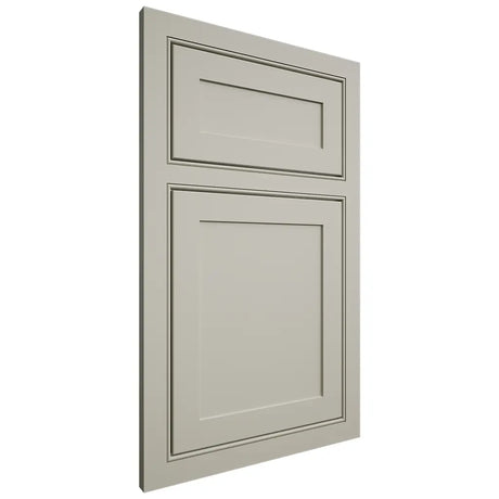 Shiloh Cabinetry Beaded Inset Malibu One Paintable Clary Sage Door