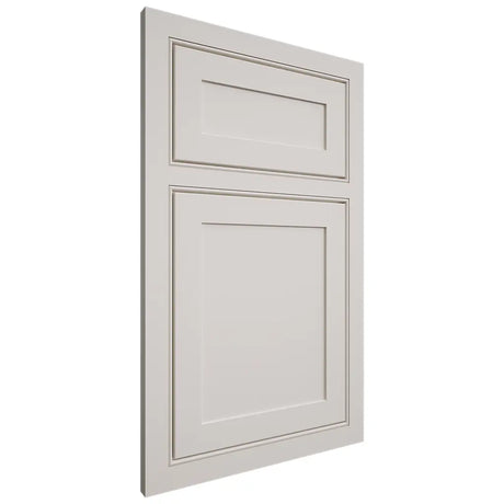 Shiloh Cabinetry Beaded Inset Malibu One Paintable Eggshell Door