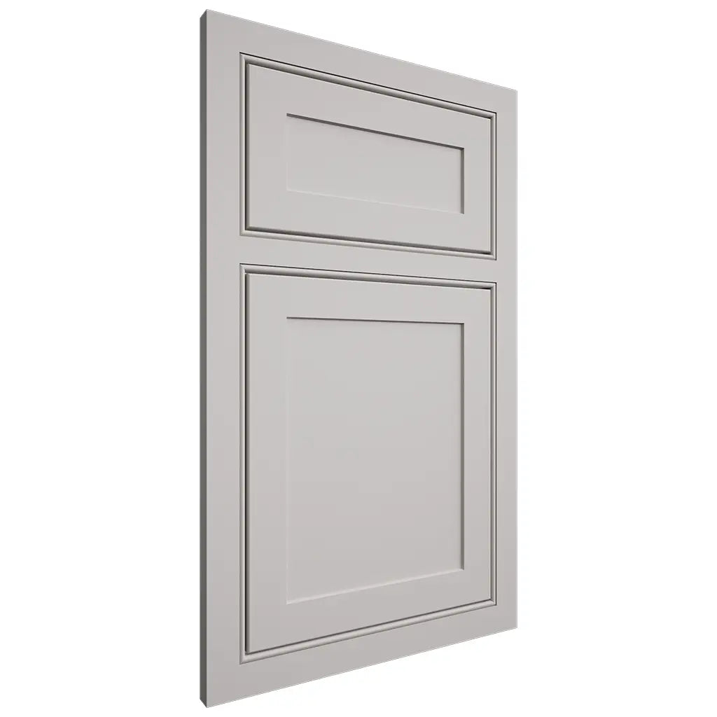 Shiloh Cabinetry Beaded Inset Malibu One Paintable Mindful Gray Door