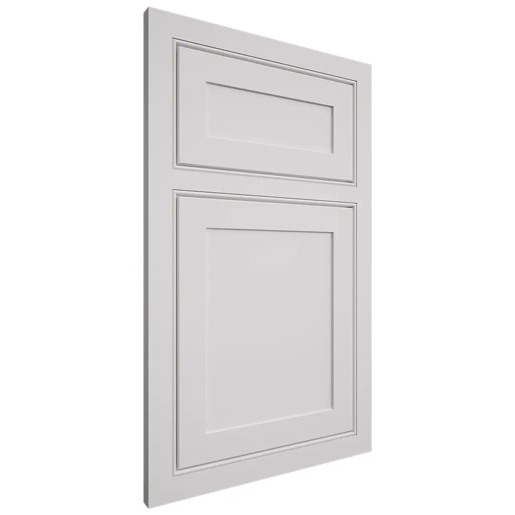 Shiloh Cabinetry Beaded Inset Malibu One Paintable Polar Door