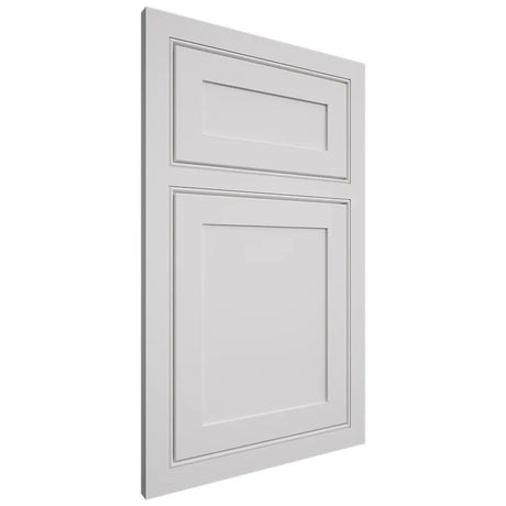 Shiloh Cabinetry Beaded Inset Malibu One Paintable Polar Door