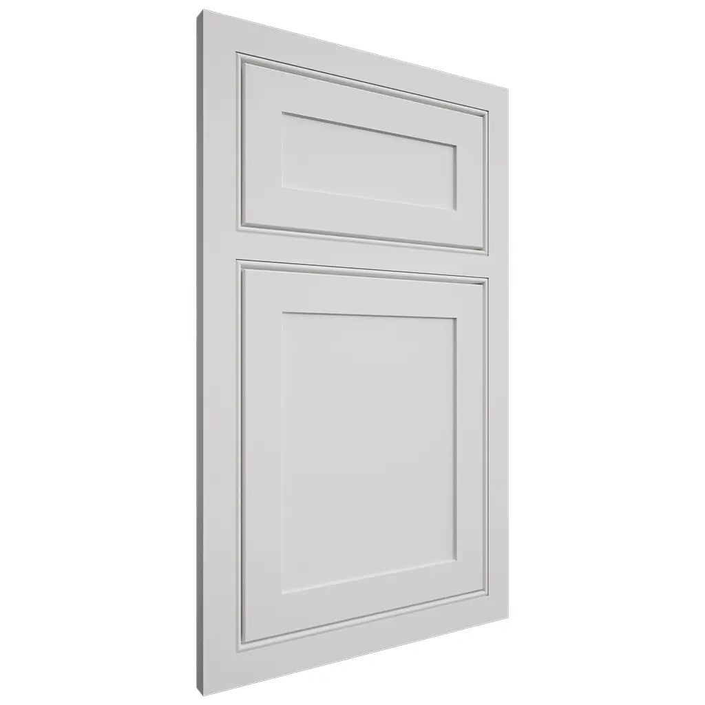 Shiloh Cabinetry Beaded Inset Malibu One Paintable Pure White Door