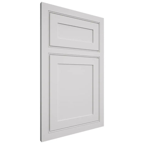 Shiloh Cabinetry Beaded Inset Malibu One Paintable Pure White Door