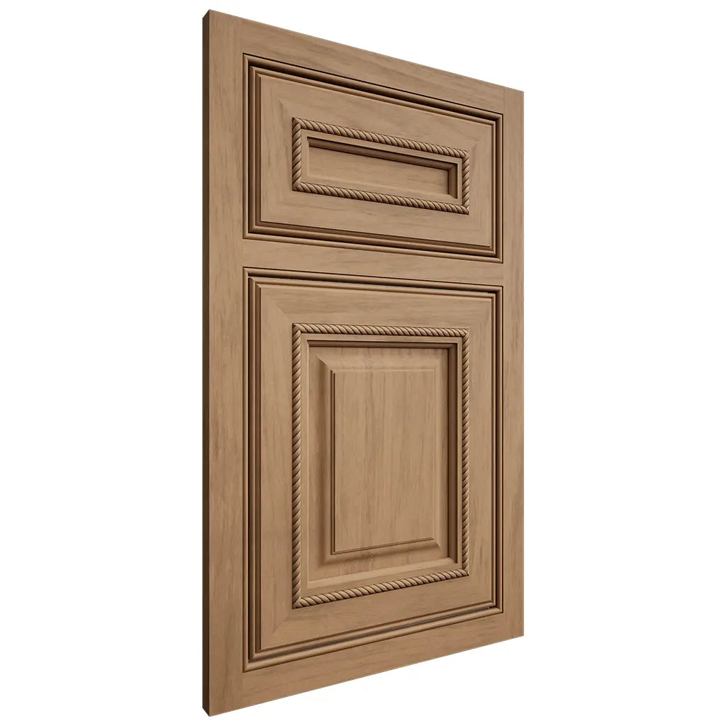 Shiloh Cabinetry Beaded Inset Manchester Alder Plain Cut Dusty Road Door