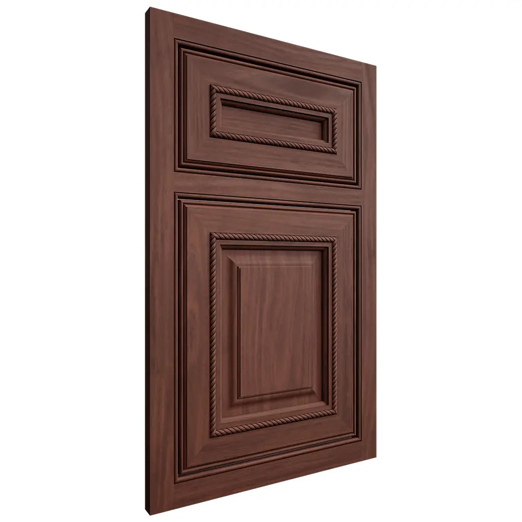Shiloh Cabinetry Beaded Inset Manchester Cherry Plain Cut Bourbon Door