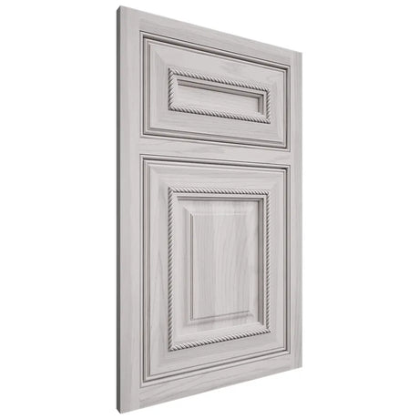 Shiloh Cabinetry Beaded Inset Manchester Hickory Plain Cut Cotton Door