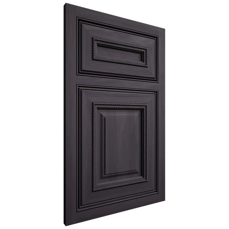 Shiloh Cabinetry Beaded Inset Manchester Hickory Plain Cut Harbor Door