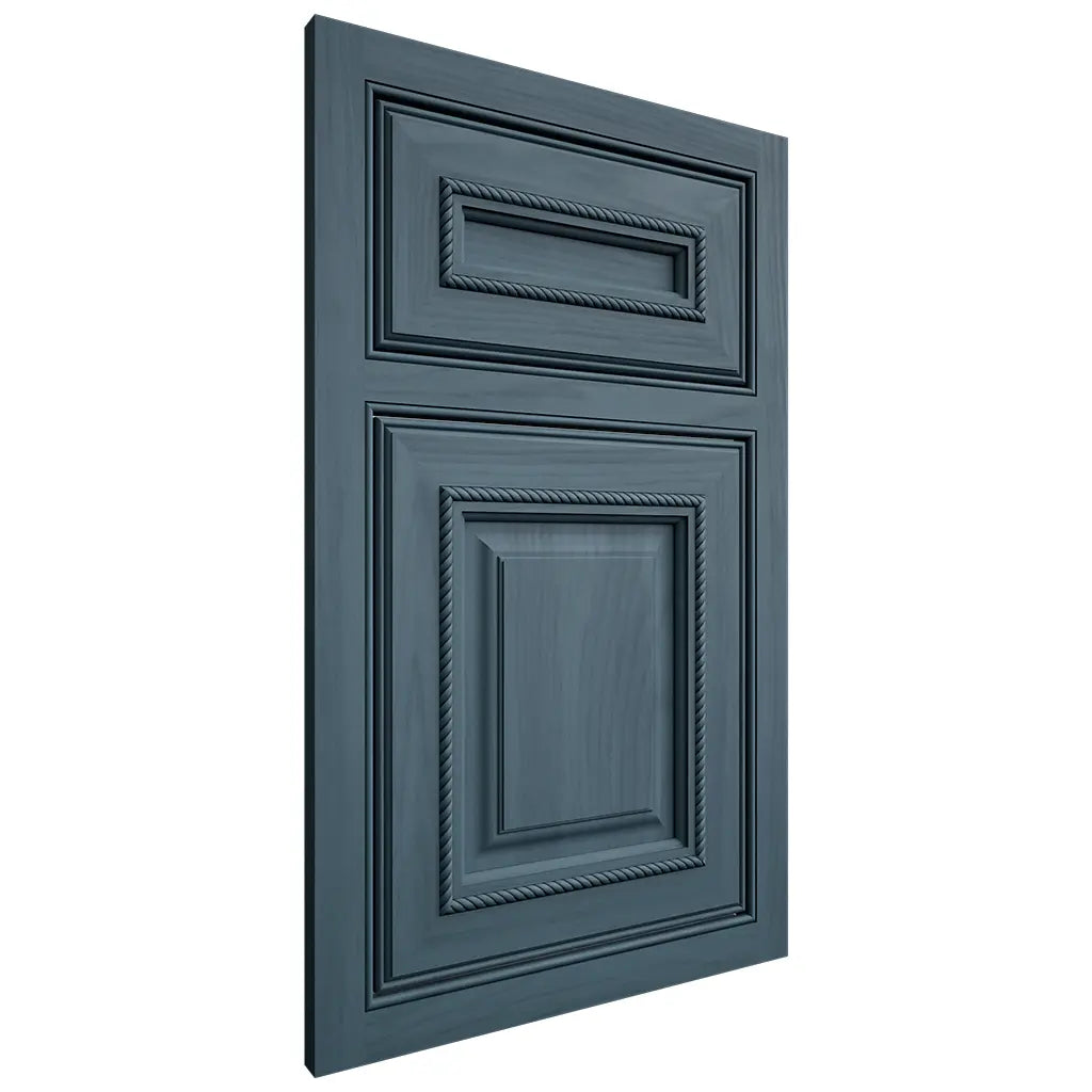 Shiloh Cabinetry Beaded Inset Manchester Hickory Plain Cut Hudson Door