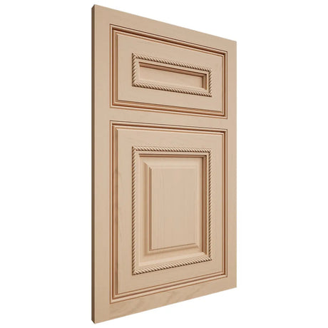 Shiloh Cabinetry Beaded Inset Manchester Maple Plain Cut Natural Door