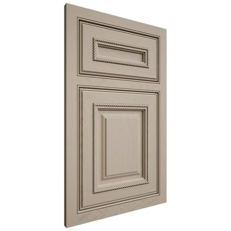 Shiloh Cabinetry Beaded Inset Manchester Maple Plain Cut Pebble Door