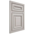 Shiloh Cabinetry Beaded Inset Manchester Paintable Amazing Gray Door