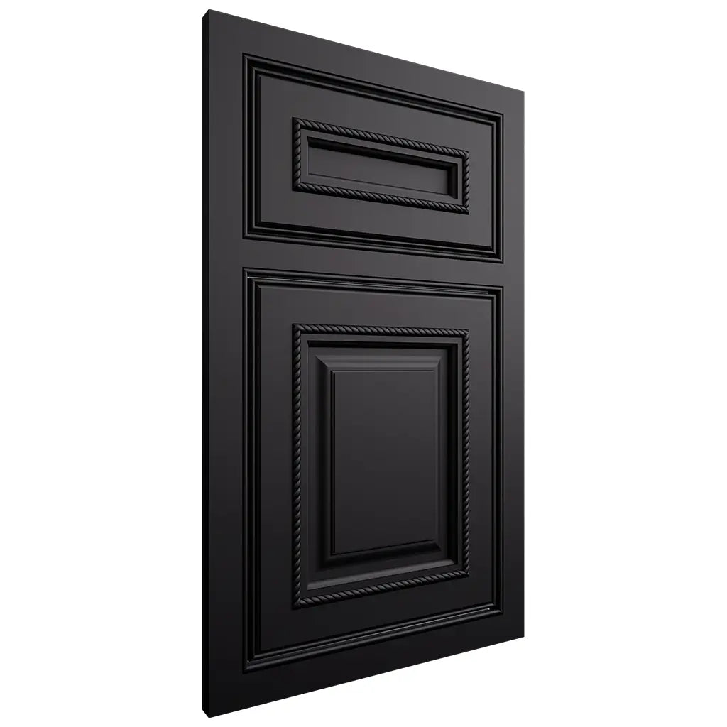 Shiloh Cabinetry Beaded Inset Manchester Paintable Black Door