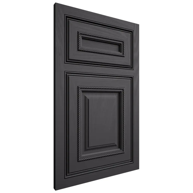 Shiloh Cabinetry Beaded Inset Manchester Poplar Plain Cut Cadet Door