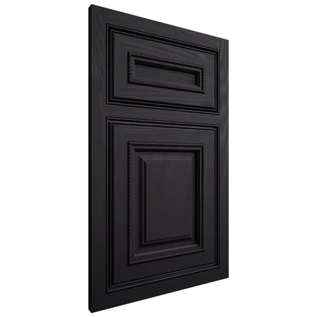 Shiloh Cabinetry Beaded Inset Manchester Poplar Plain Cut Harbor Door