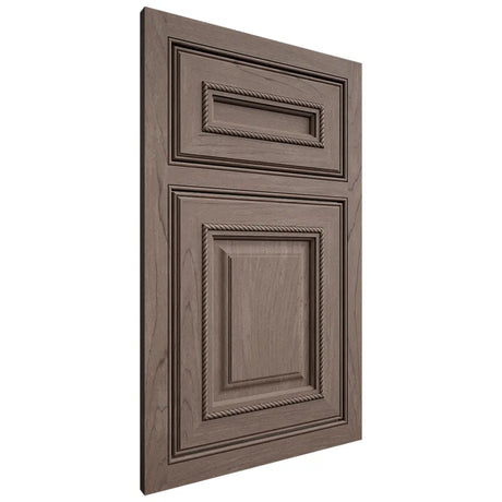 Shiloh Cabinetry Beaded Inset Manchester Poplar Plain Cut River Rock Door