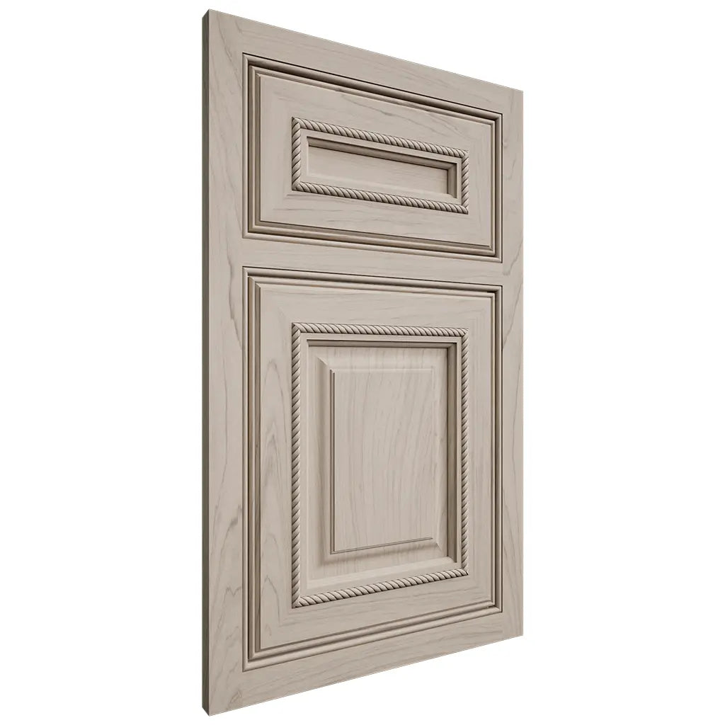 Shiloh Cabinetry Beaded Inset Manchester Poplar Plain Cut Seagull Door