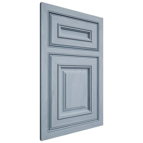 Shiloh Cabinetry Beaded Inset Manchester Poplar Plain Cut Sky Door
