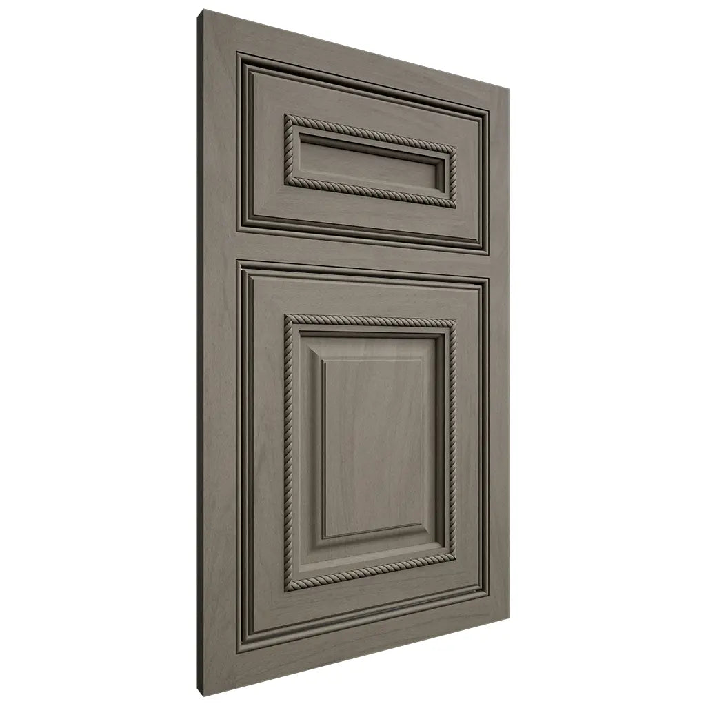 Shiloh Cabinetry Beaded Inset Manchester Poplar Plain Cut Thyme Door