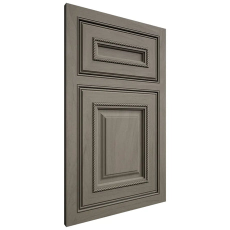 Shiloh Cabinetry Beaded Inset Manchester Poplar Plain Cut Thyme Door
