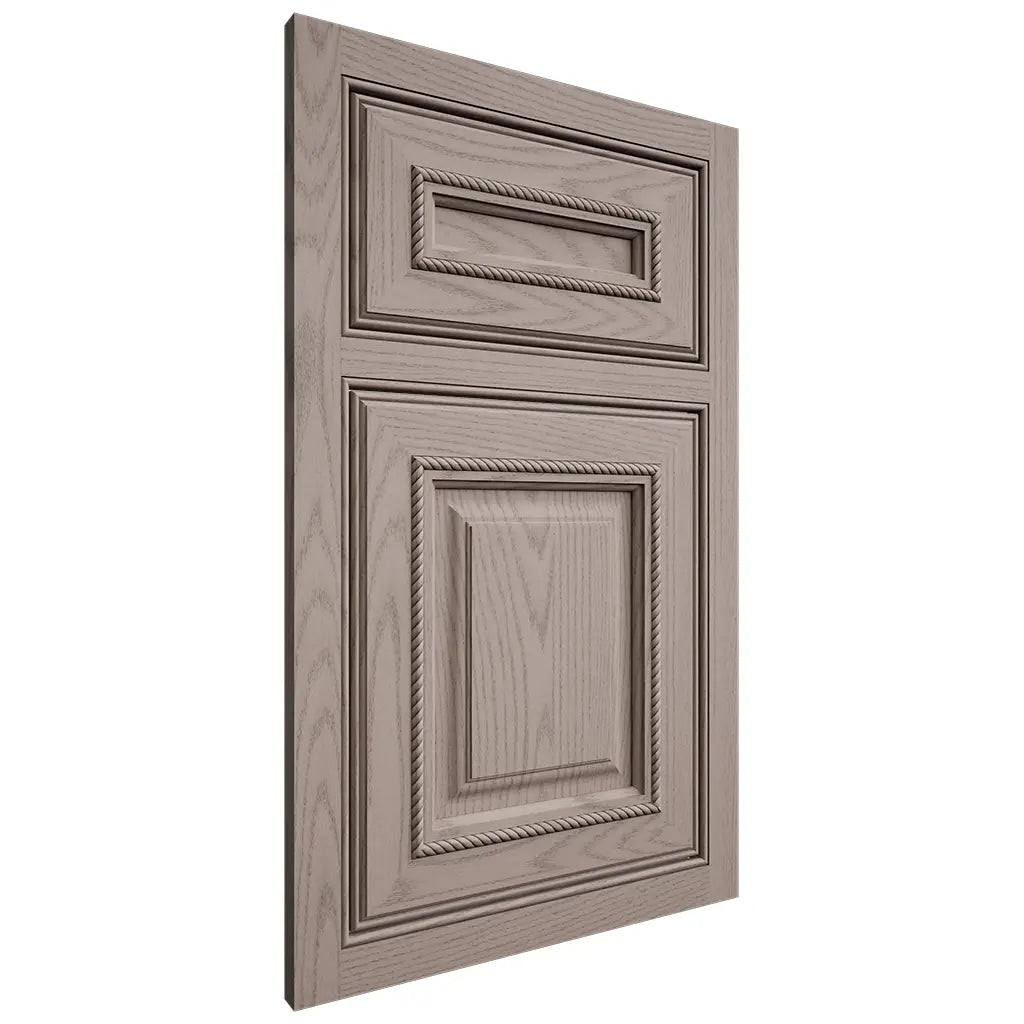 Shiloh Cabinetry Beaded Inset Manchester Red Oak Plain Cut Sterling Door