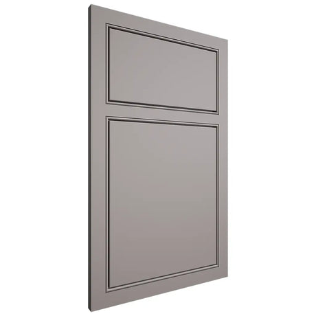 Shiloh Cabinetry Beaded Inset Metropolitan Paintable Dovetail Gray Door