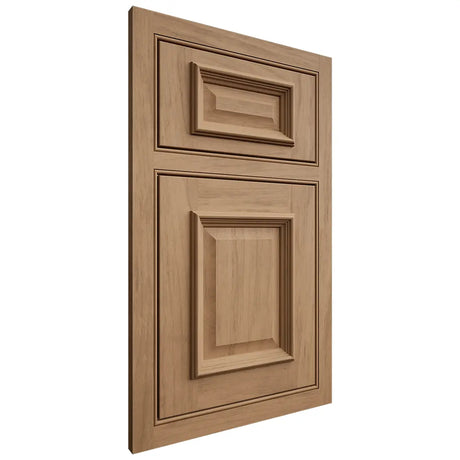 Shiloh Cabinetry Beaded Inset Montgomery Alder Plain Cut Dusty Road Door