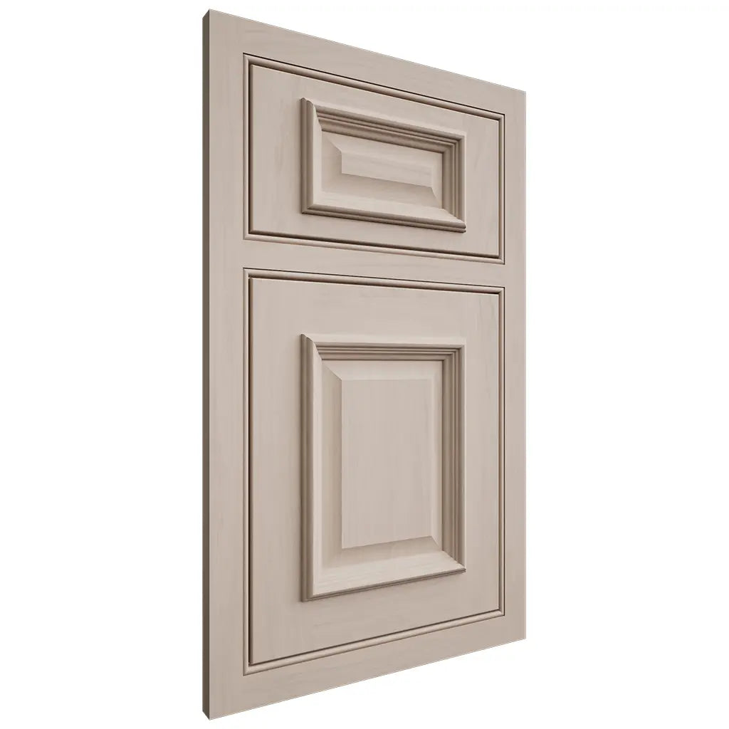 Shiloh Cabinetry Beaded Inset Montgomery Alder Plain Cut White Sands Door