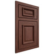 Shiloh Cabinetry Beaded Inset Montgomery Cherry Plain Cut Bourbon Door