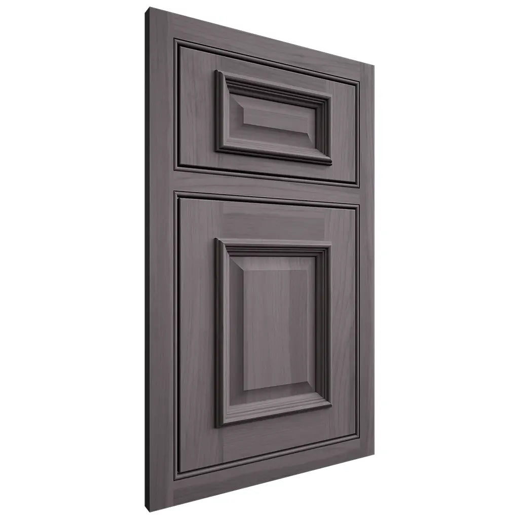 Shiloh Cabinetry Beaded Inset Montgomery Hickory Plain Cut Cadet Door