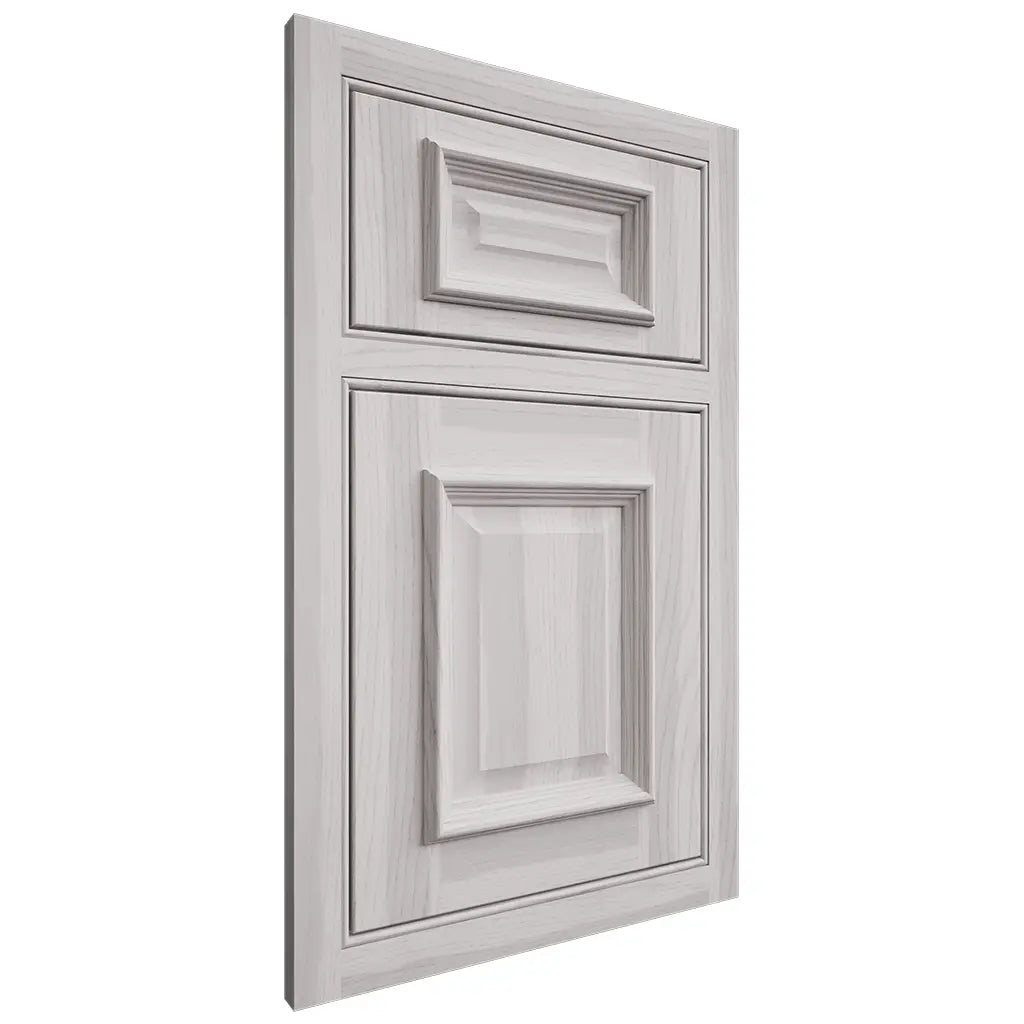 Shiloh Cabinetry Beaded Inset Montgomery Hickory Plain Cut Cotton Door