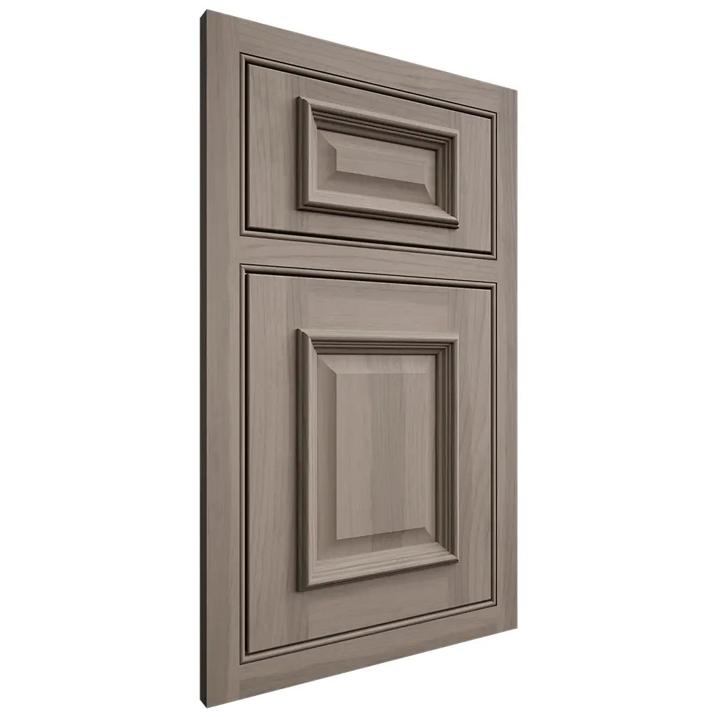 Shiloh Cabinetry Beaded Inset Montgomery Hickory Plain Cut Sterling Door