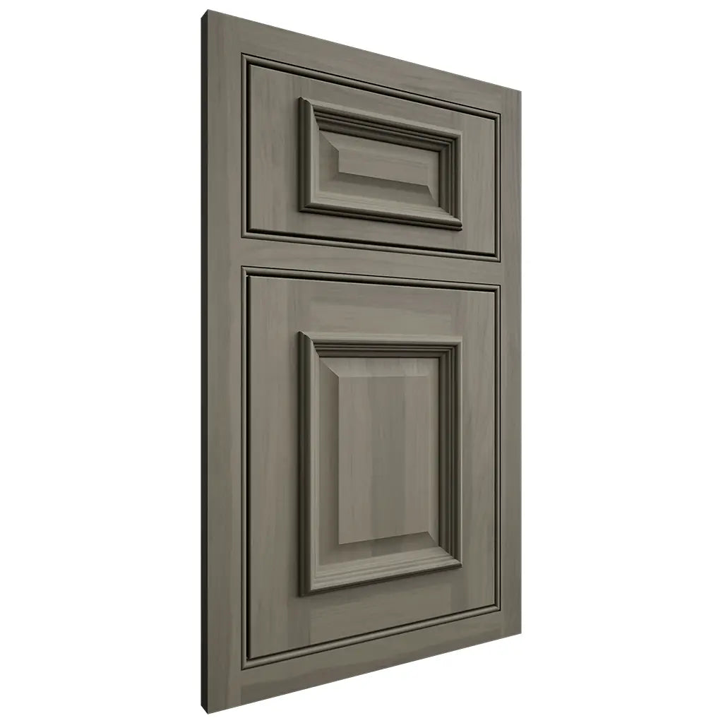 Shiloh Cabinetry Beaded Inset Montgomery Hickory Plain Cut Thyme Door