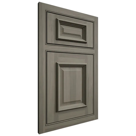 Shiloh Cabinetry Beaded Inset Montgomery Hickory Plain Cut Thyme Door